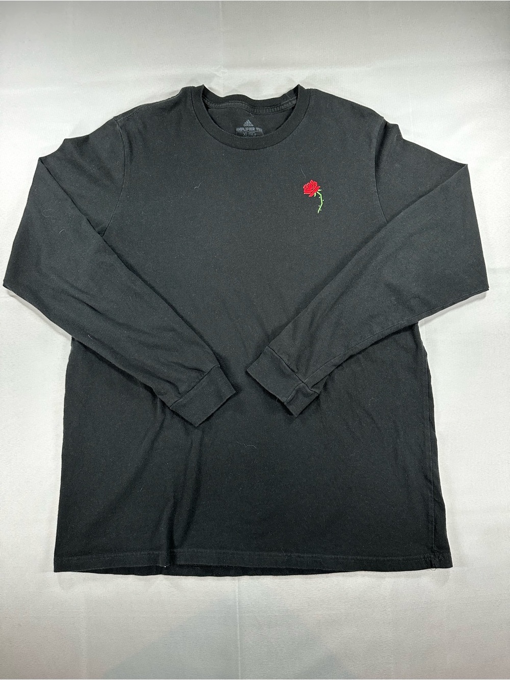 Adidas “City of Roses” Black Long Sleeve Tee XL